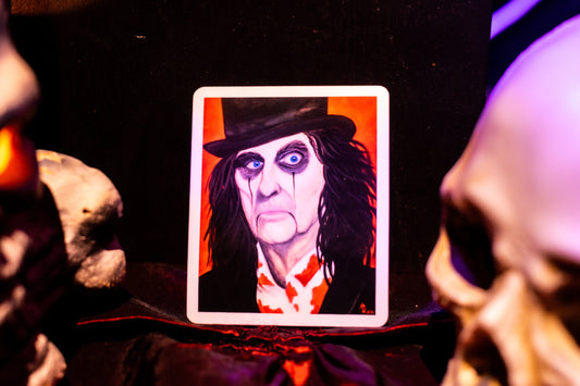 Alice Cooper Art Sticker