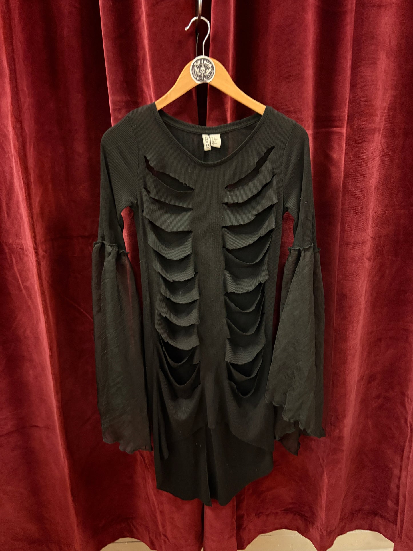 ☠️ MIDNIGHT BANSHEE DRESS - SIZE S/M - UNLUCKY 13 COLLECTION: 45 of 63