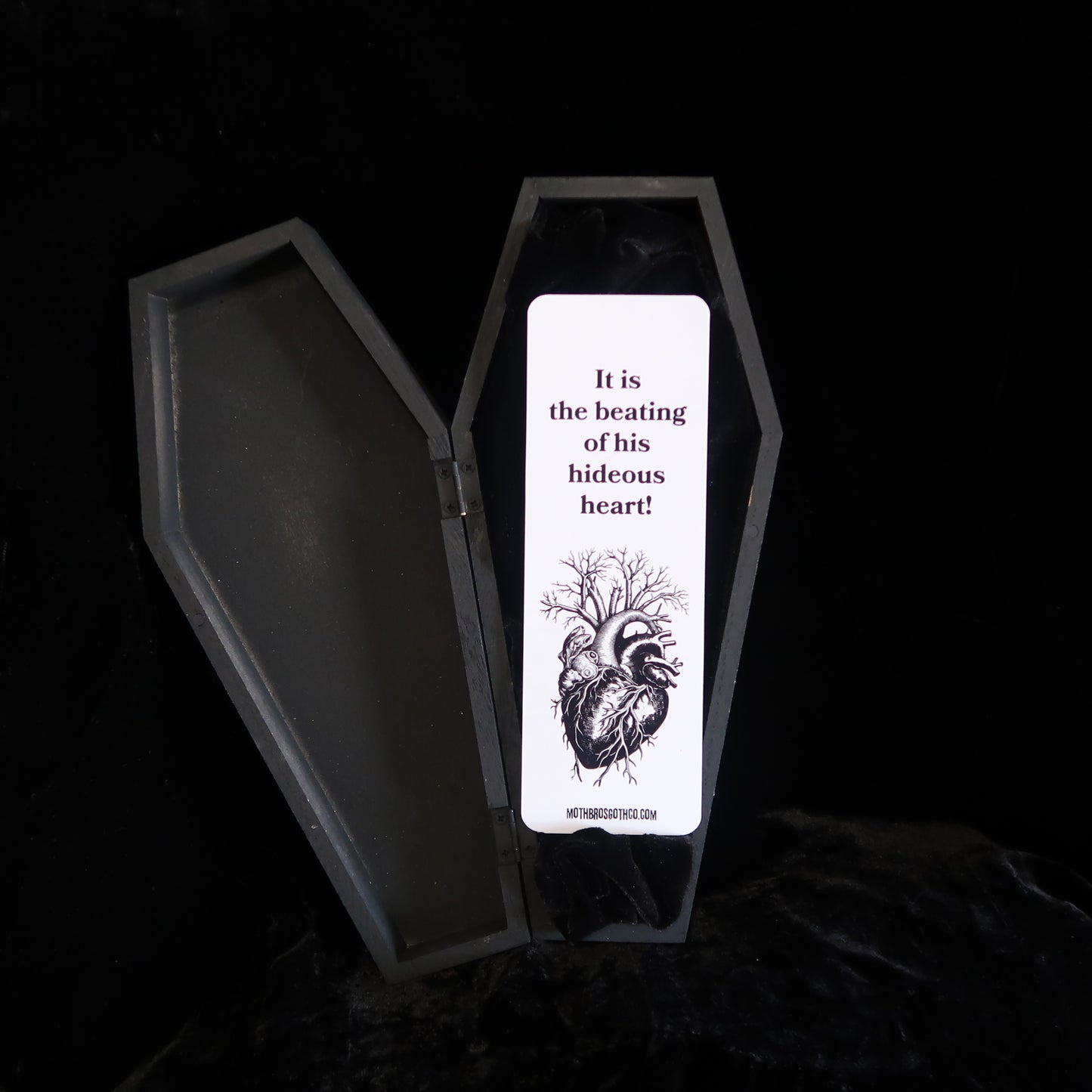 Hideous Heart Bookmark💀🫀