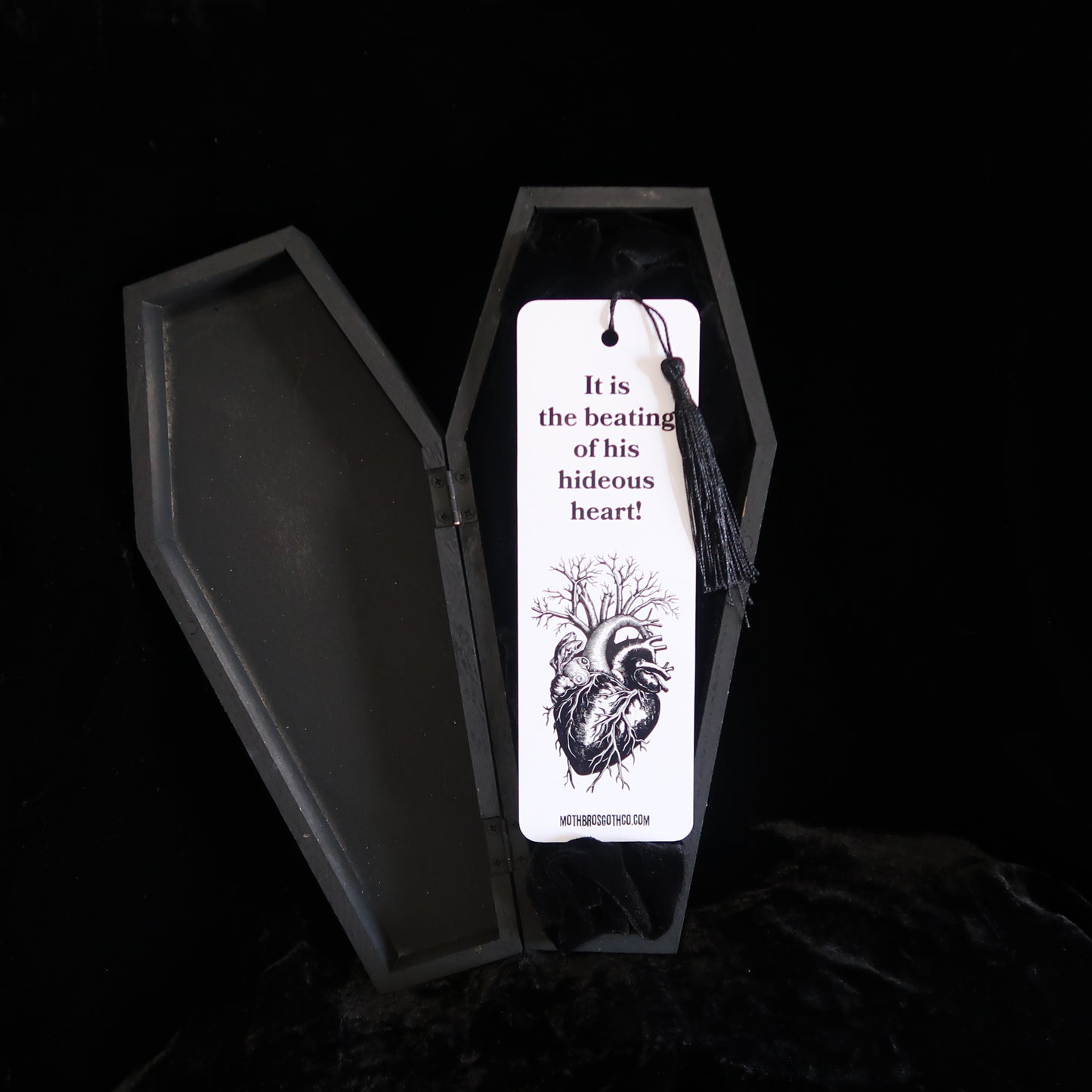 Hideous Heart Bookmark💀🫀