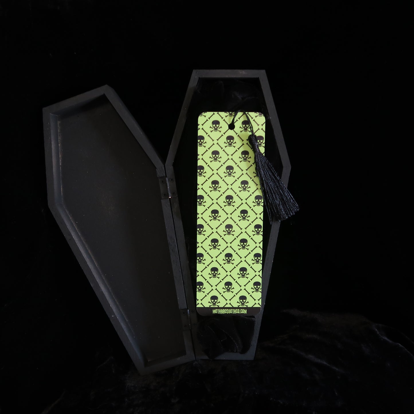 Neon Poison Bookmark 💚☠️ 📖