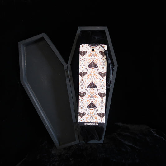 Whimsigoth Moth Bookmark 🌾🦋