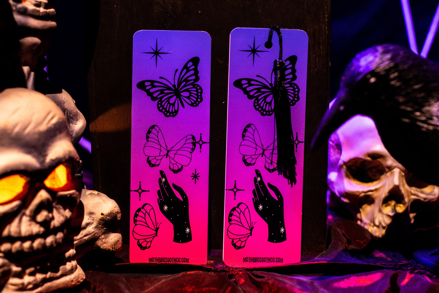 Celestial Butterflies Bookmark