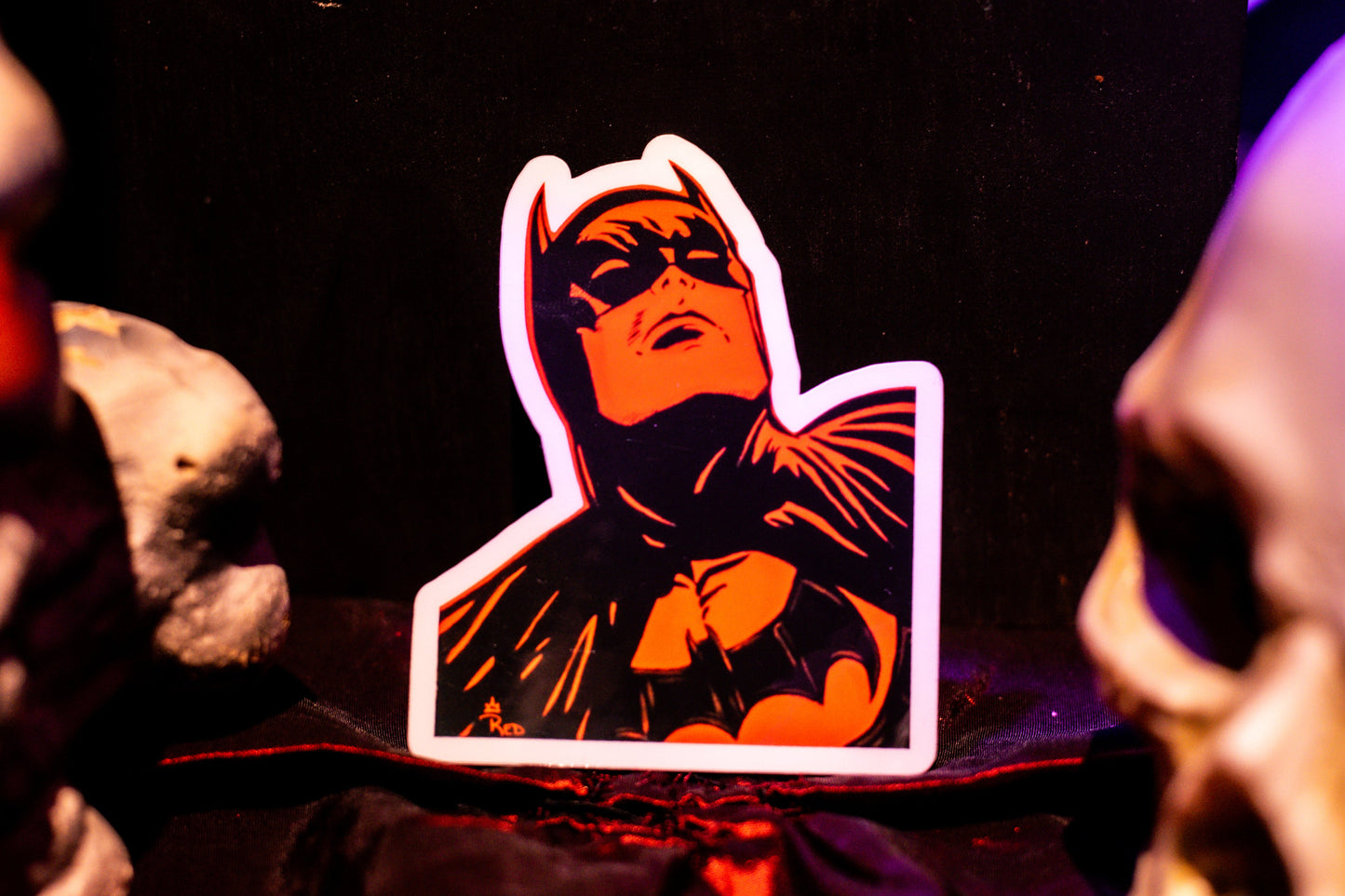 Classic Batman Art Sticker