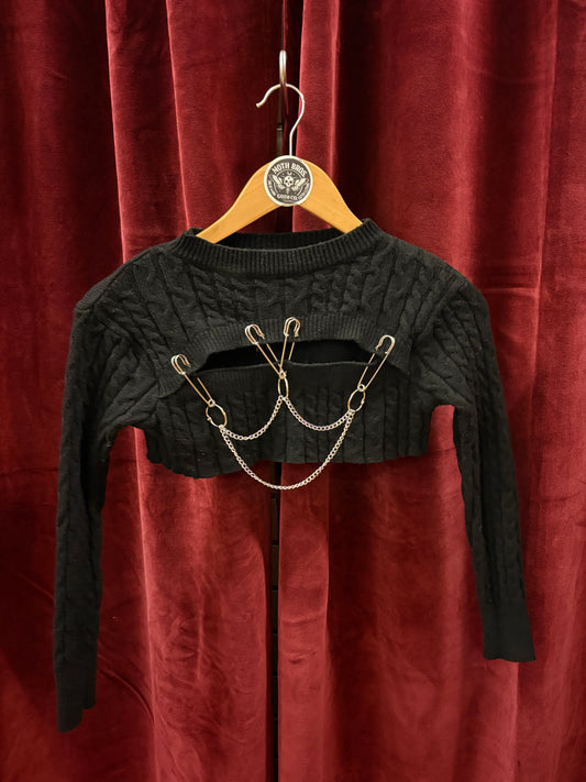 🧷 SAFETY LAST SHRUG - SIZE XS/S - UNLUCKY 13 COLLECTION: 28 of 63