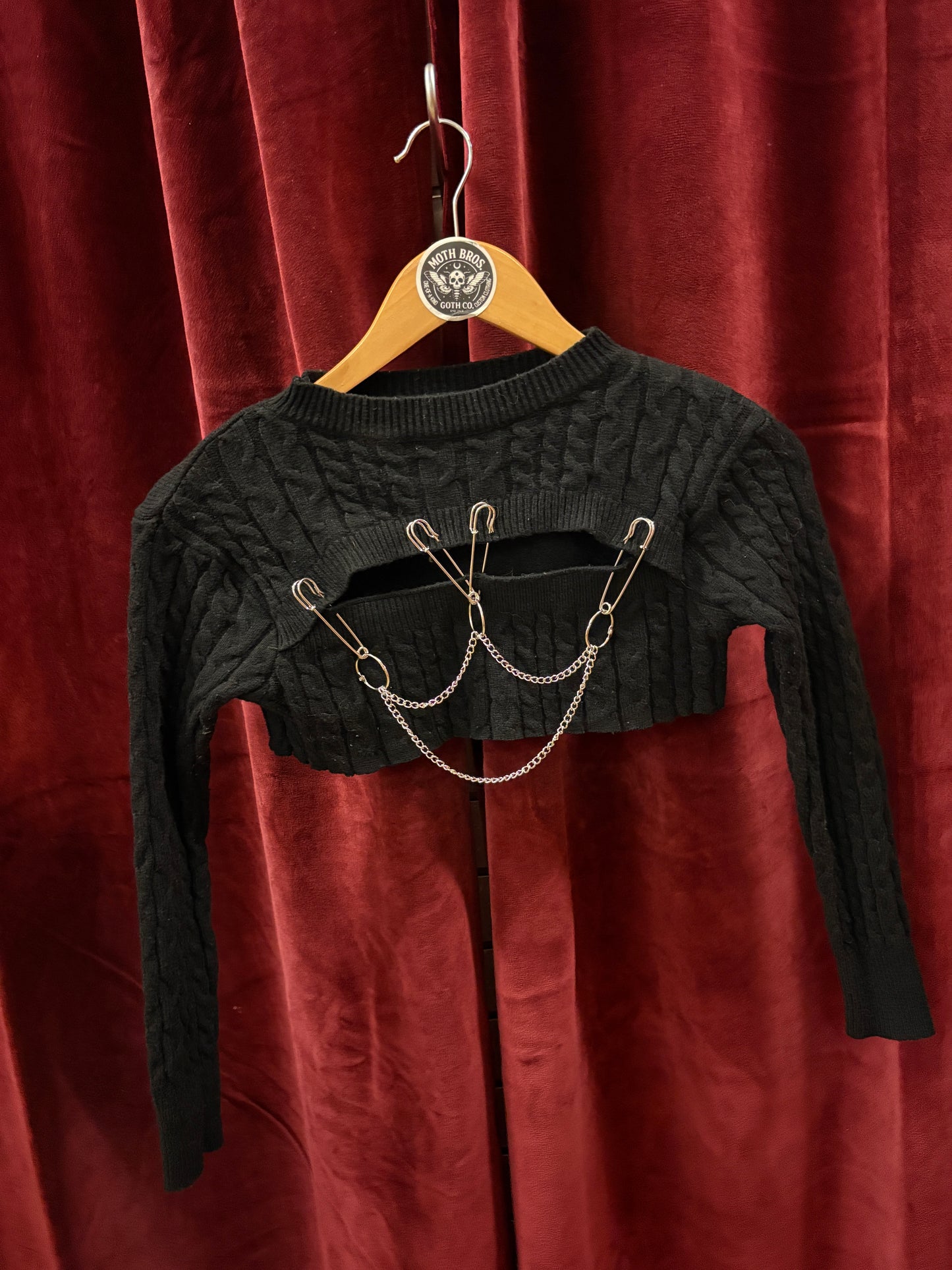 🧷 SAFETY LAST SHRUG - SIZE XS/S - UNLUCKY 13 COLLECTION: 28 of 63