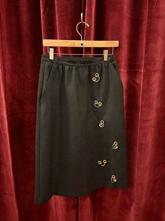 🖤 ASYMMETRICA SKIRT - SIZE XS - UNLUCKY 13 COLLECTION: 31 of 63