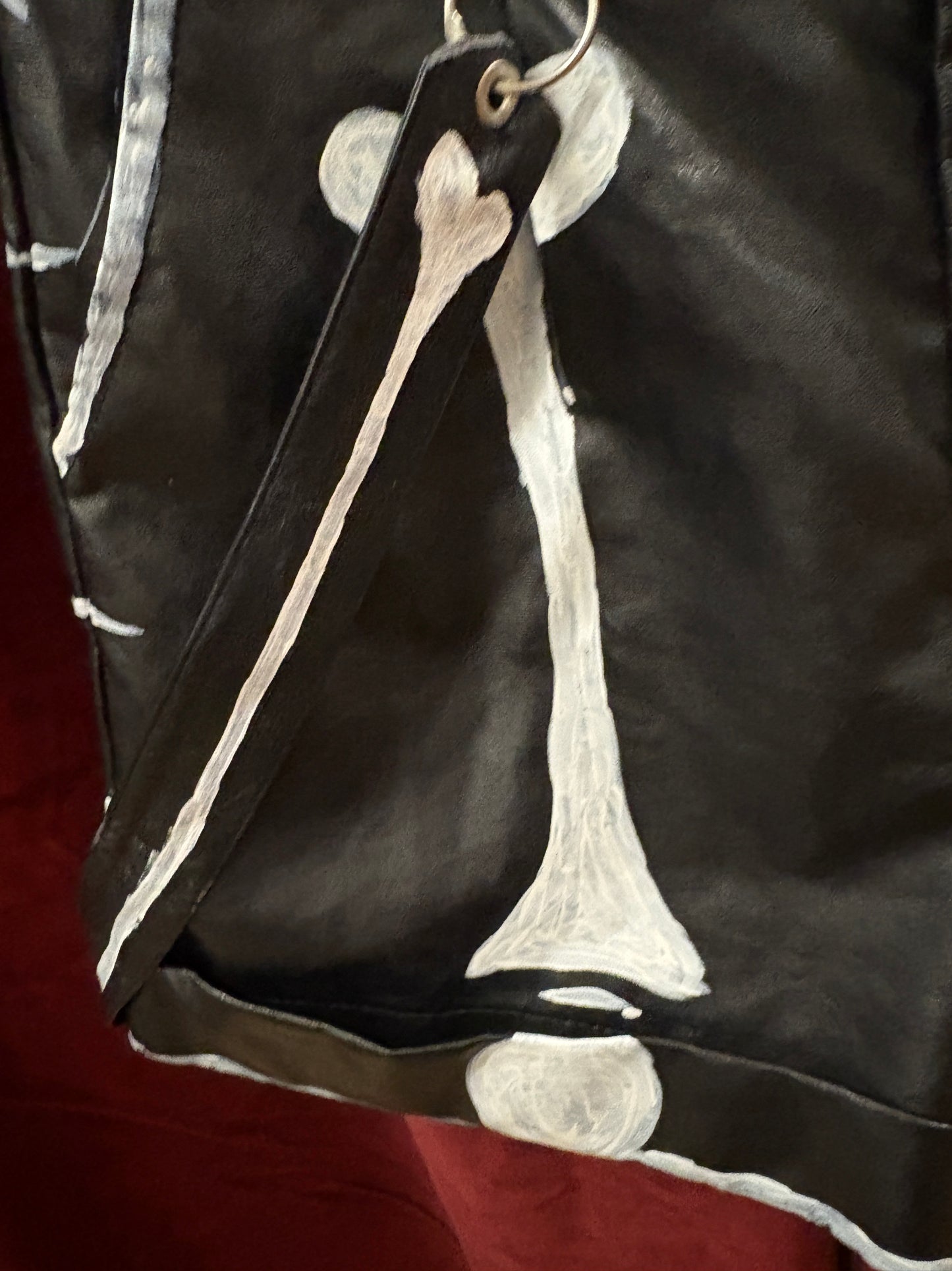 🦴 SPOOKY SCARY SKELE-SHORTS - SIZE S - UNLUCKY 13 COLLECTION: 37 of 63