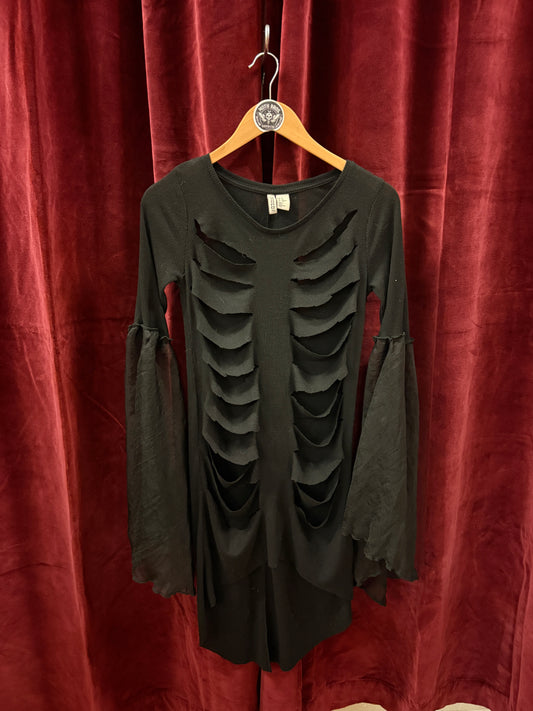 ☠️ MIDNIGHT BANSHEE DRESS - SIZE S/M - UNLUCKY 13 COLLECTION: 45 of 63