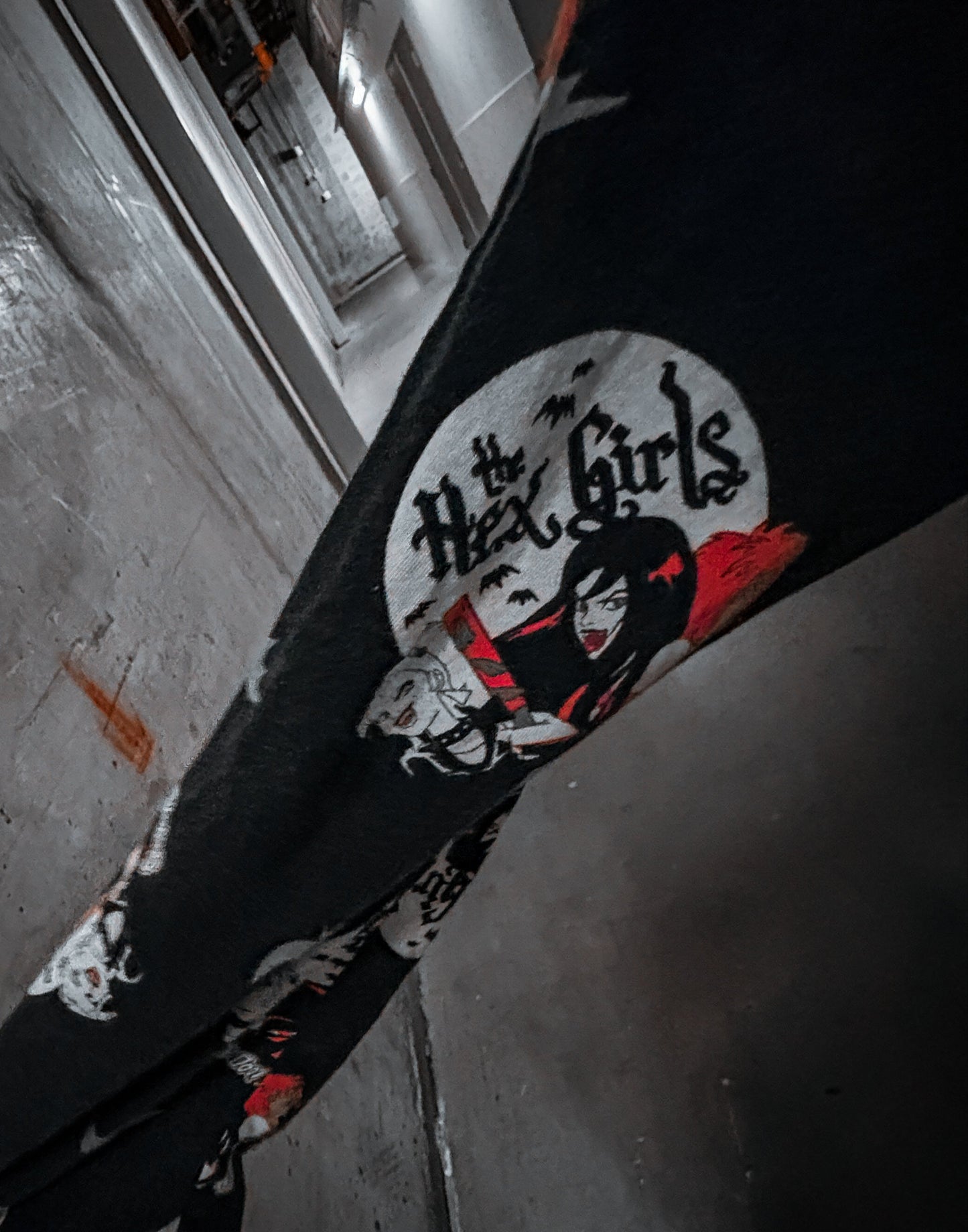 “Hexed & Vexed” — Hex Girls Denim Hoodie Jacket