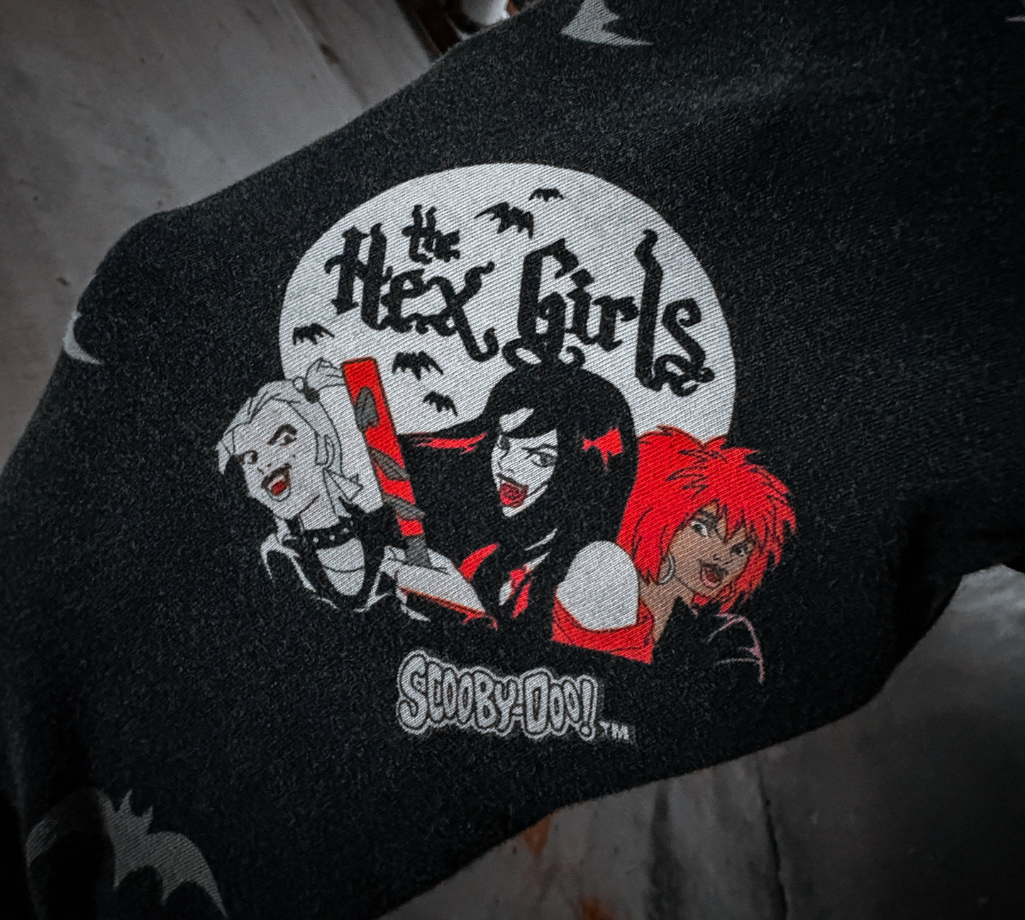 “Hexed & Vexed” — Hex Girls Denim Hoodie Jacket