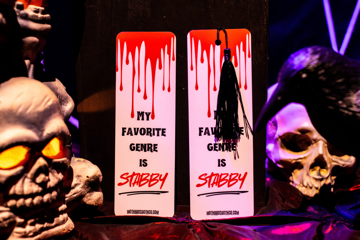 My Favorite Genre Is Stabby Bookmark
