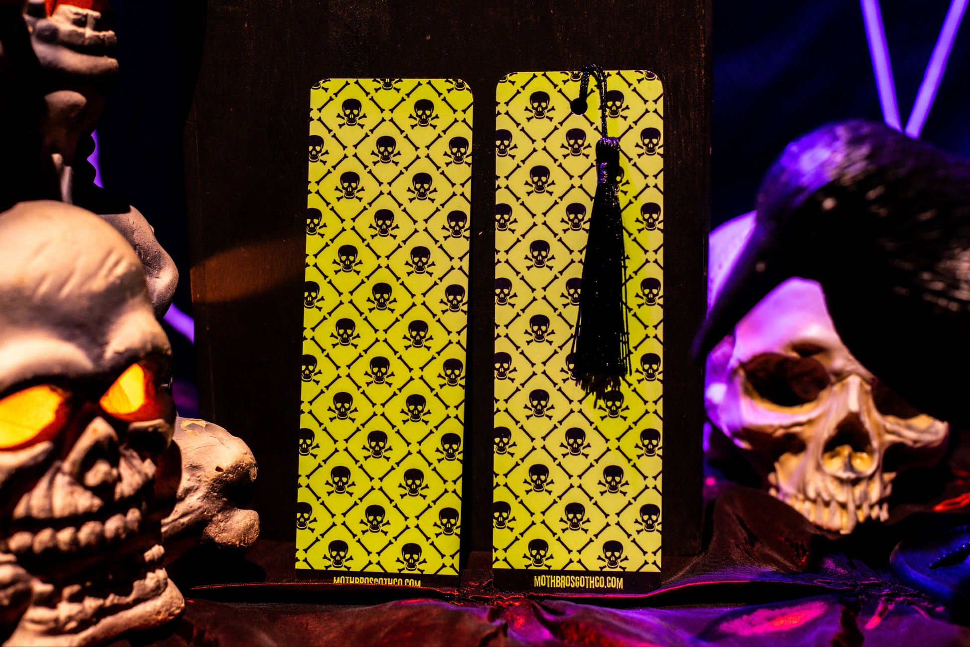Neon Poison Bookmark