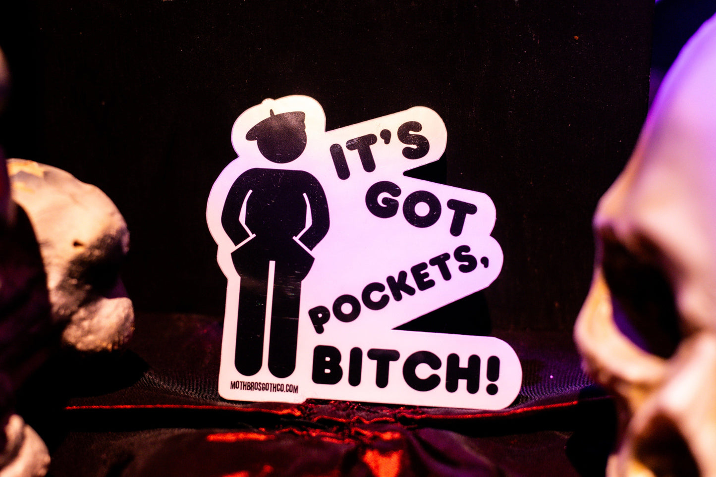 Pockets Bitch Sticker