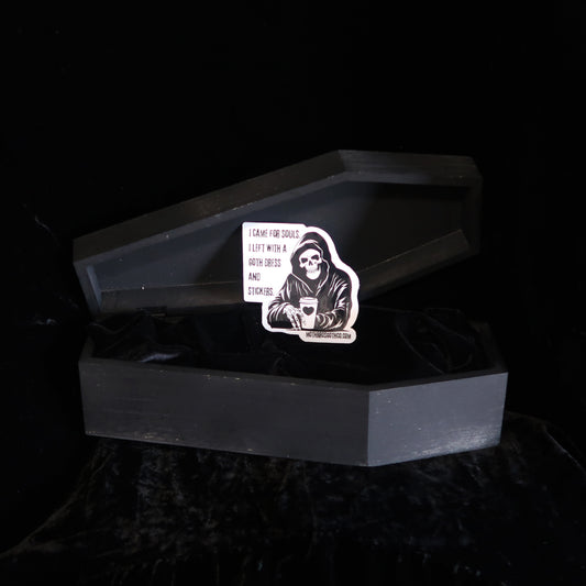 "I Came For Souls" - Grim Reaper Sticker