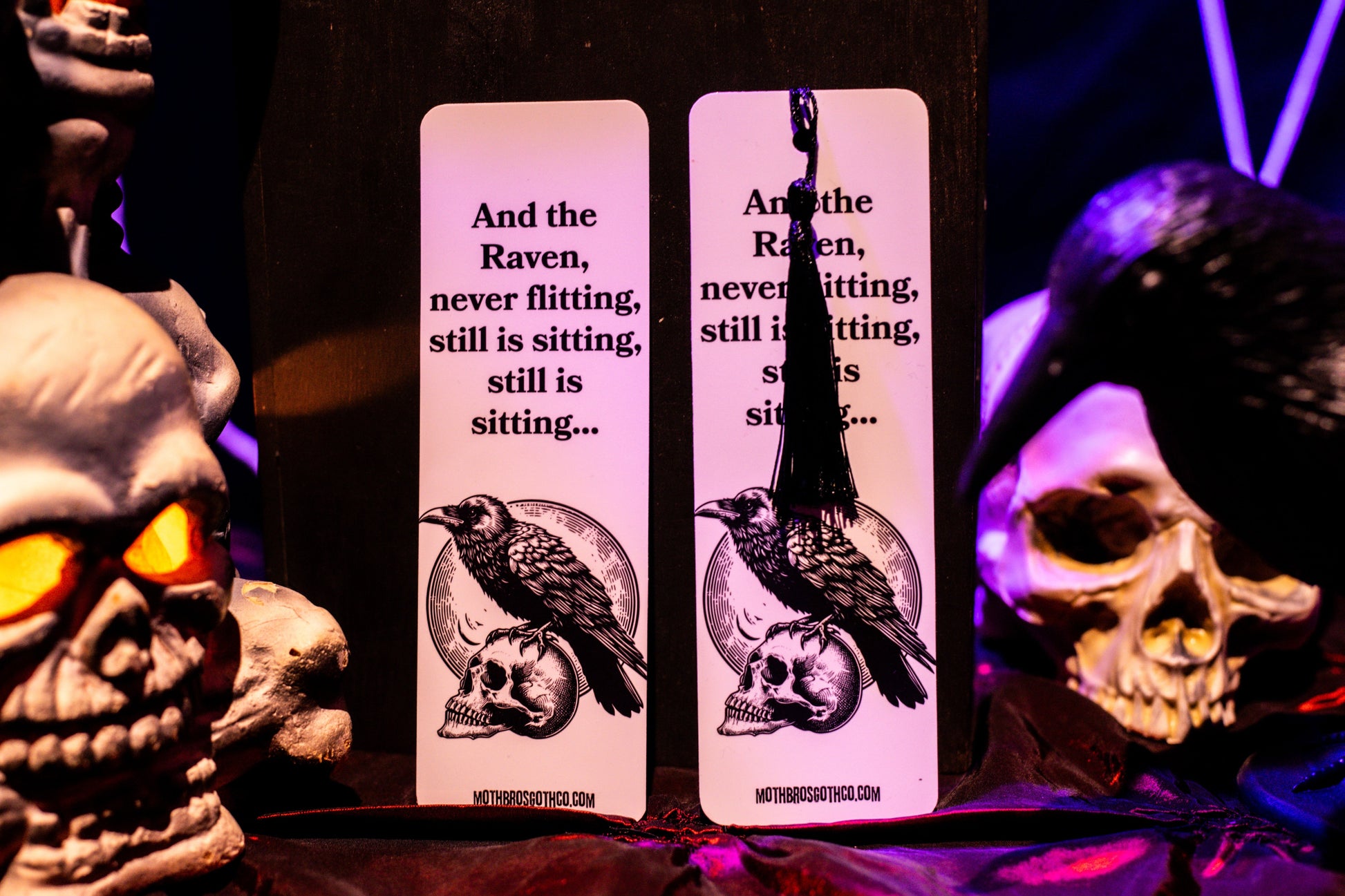 The Raven Bookmark